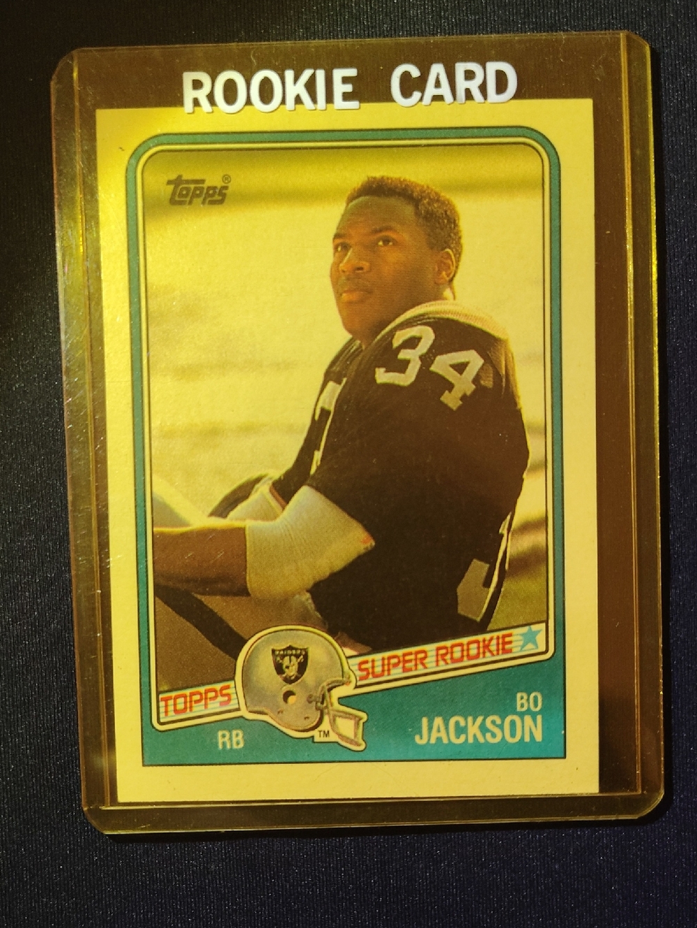 🏈1988 BO Jackson Rookie Topps Possible PSA 9 Candidate 🏈